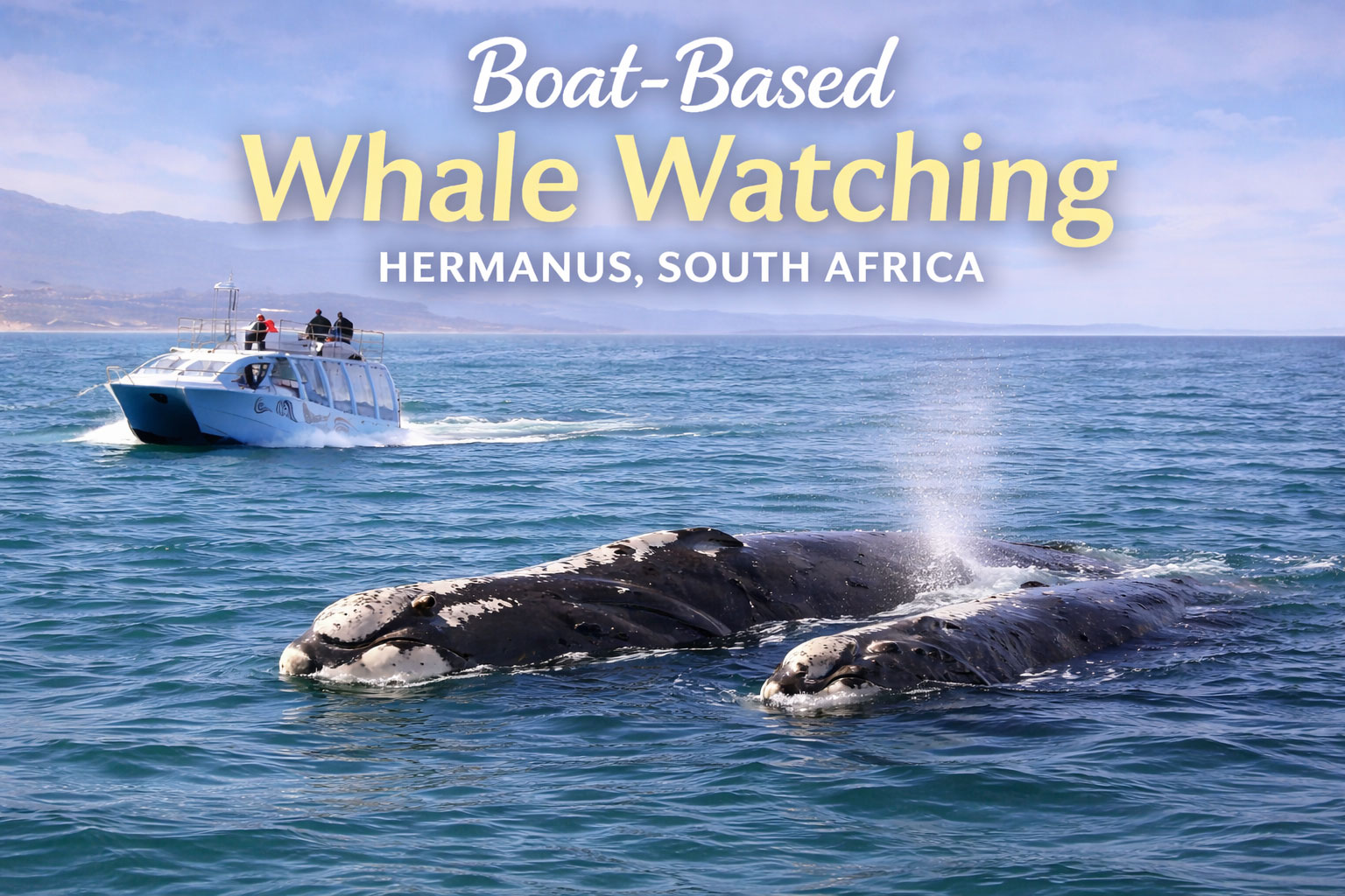 Boat-Based Whale Watching in Hermanus