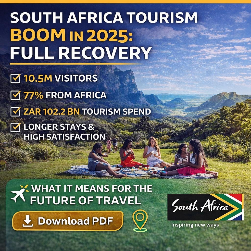 South Africa tourism boom in 2025