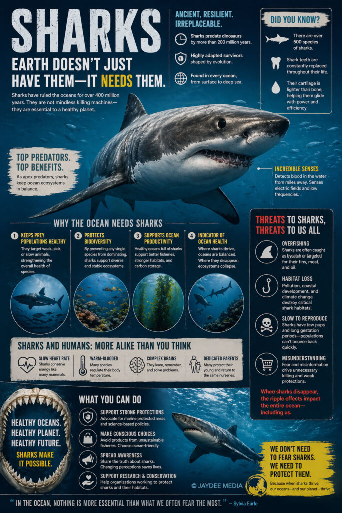 sharks infographic